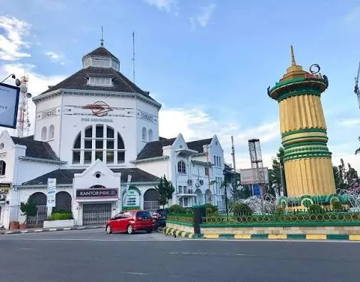 The historic Medan post office